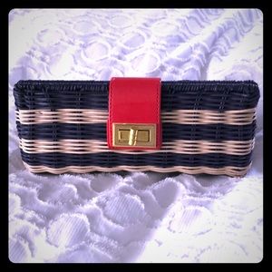 J. Crew Factory Americana Clutch. NWT.